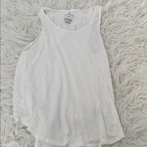 white soft and sexy top